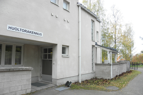 Heinolan hautausmaan huoltorakennus Heinolan hautausmaan huoltorakennus