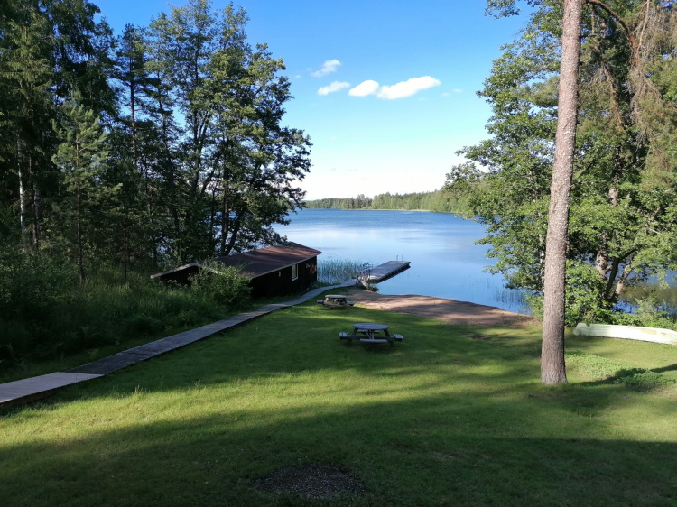 Sulkavankosken ranta